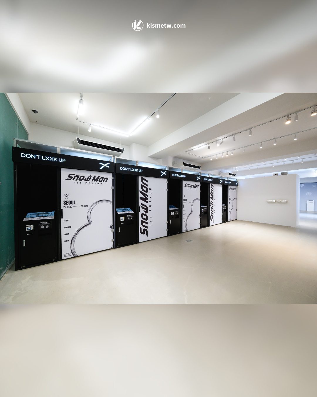 Snow Man 首爾快閃店開幕 沉浸式白色世界打造專屬粉絲夏末體驗7