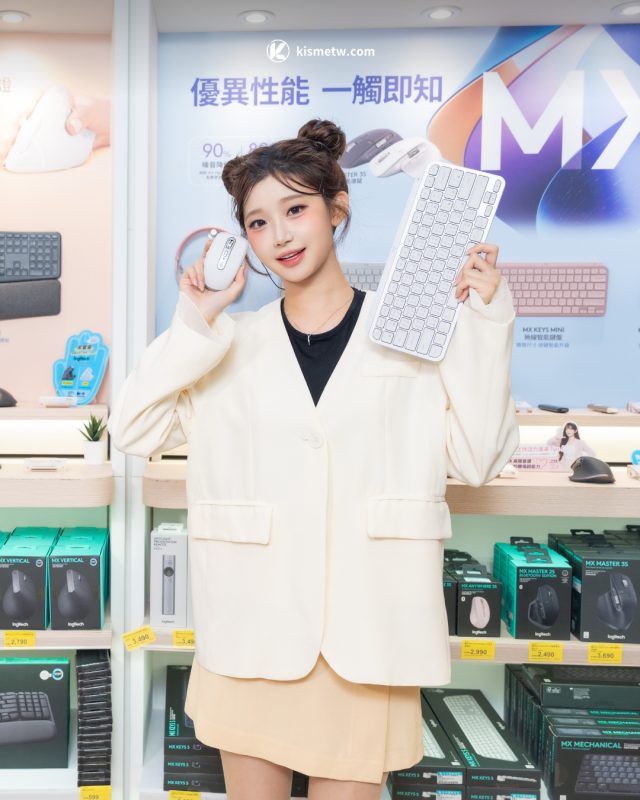 李珠珢攜手Logitech與Logitech G｜揭密女神高效生活與電競必備TOP53