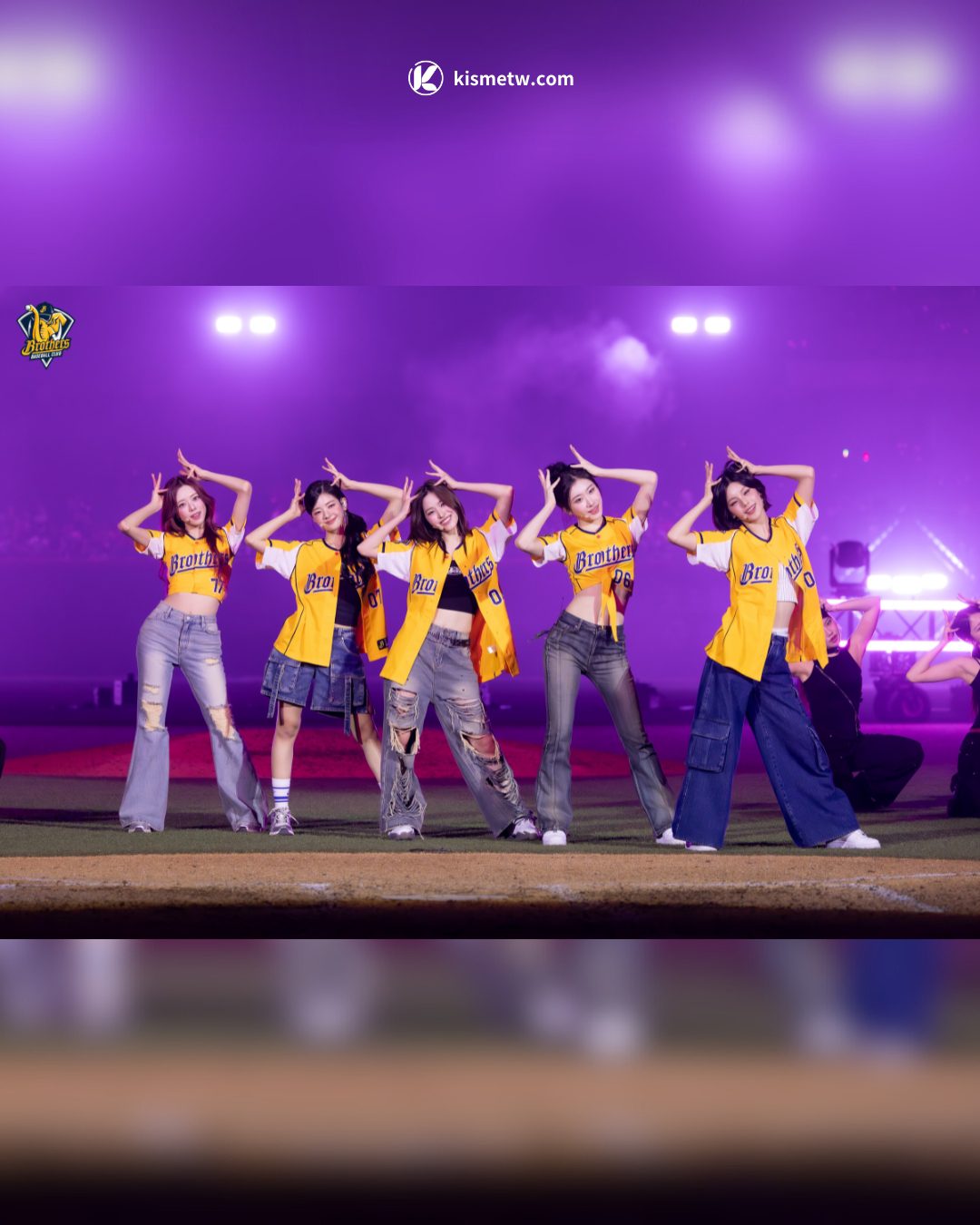獨創能量引爆！ITZY 台北大巨蛋精彩演出 開球儀式創下全勝紀錄7
