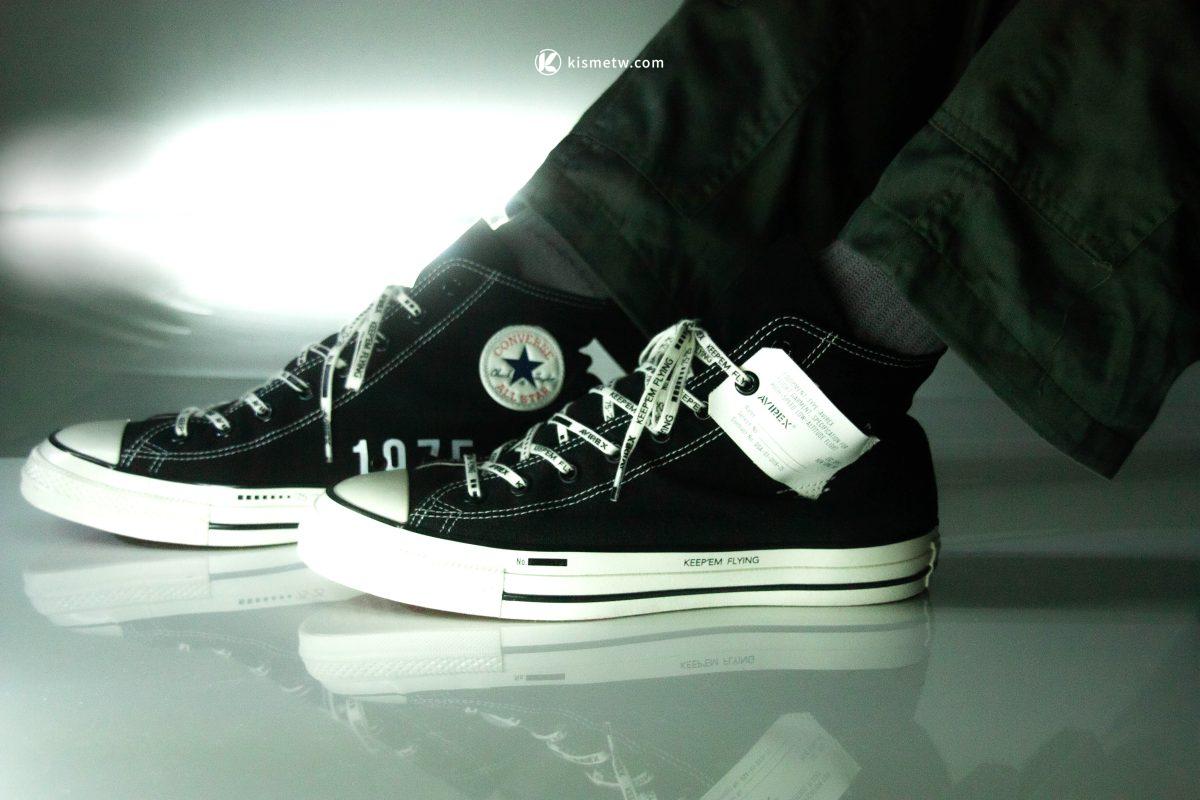 AVIREX攜手CONVERSE推出ALL STAR AGED HI AX｜美式經典50週年紀念款限量登場2