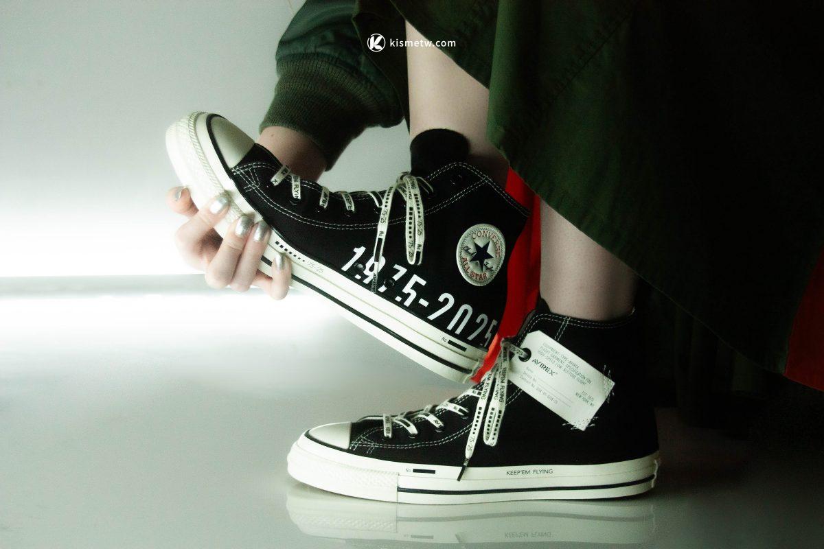AVIREX攜手CONVERSE推出ALL STAR AGED HI AX｜美式經典50週年紀念款限量登場4