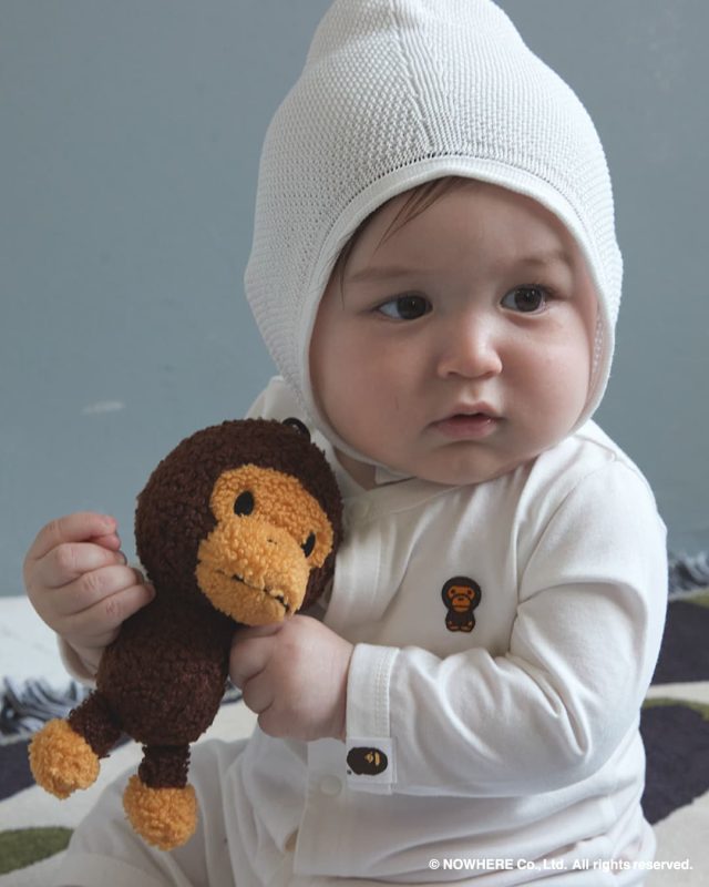 BAPE®聯手MARLMARL打造童趣聯名系列｜BABY MILO®化身寶寶最潮時尚單品16