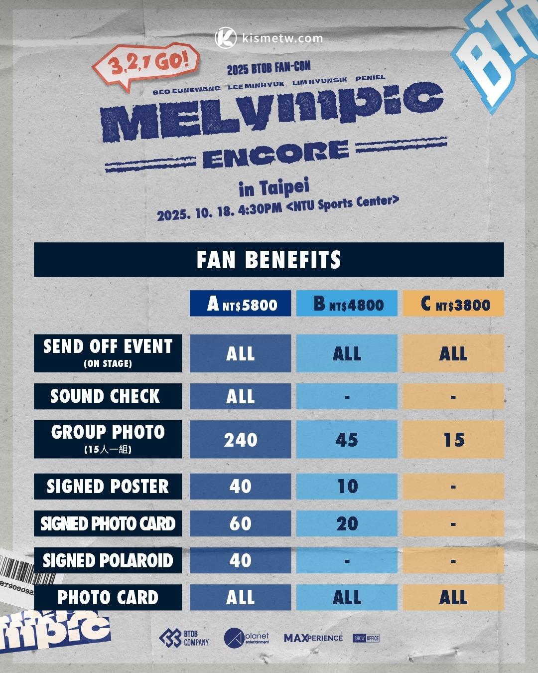 BTOB 安可場 10 月重返台北舞台｜MELympic 延長賽點燃 2025 粉絲回憶2