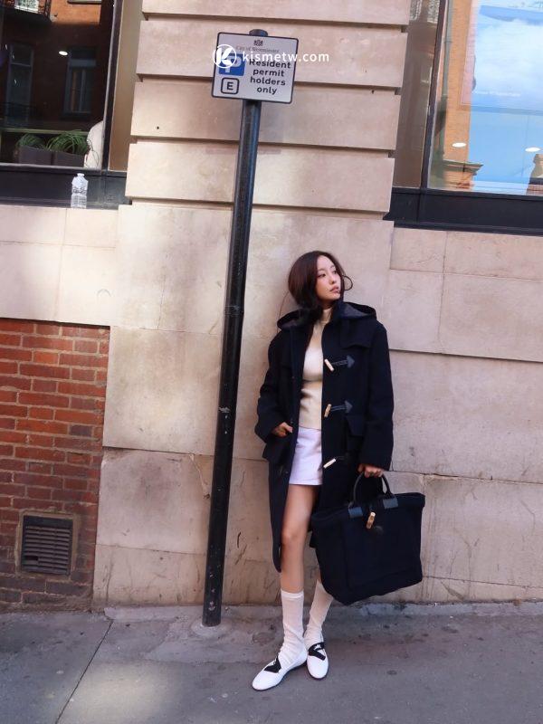 Longchamp x Gloverall聯名系列｜法式優雅遇上英倫經典 街拍再掀秋冬話題5