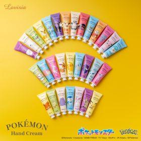 Lovisia全新30款Pokémon手霜登場｜大人氣Pokémon角色設計全面升級