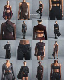 NikeSKIMS首發系列亮相｜Kim Kardashian攜手運動員重塑女性運動服飾新定義