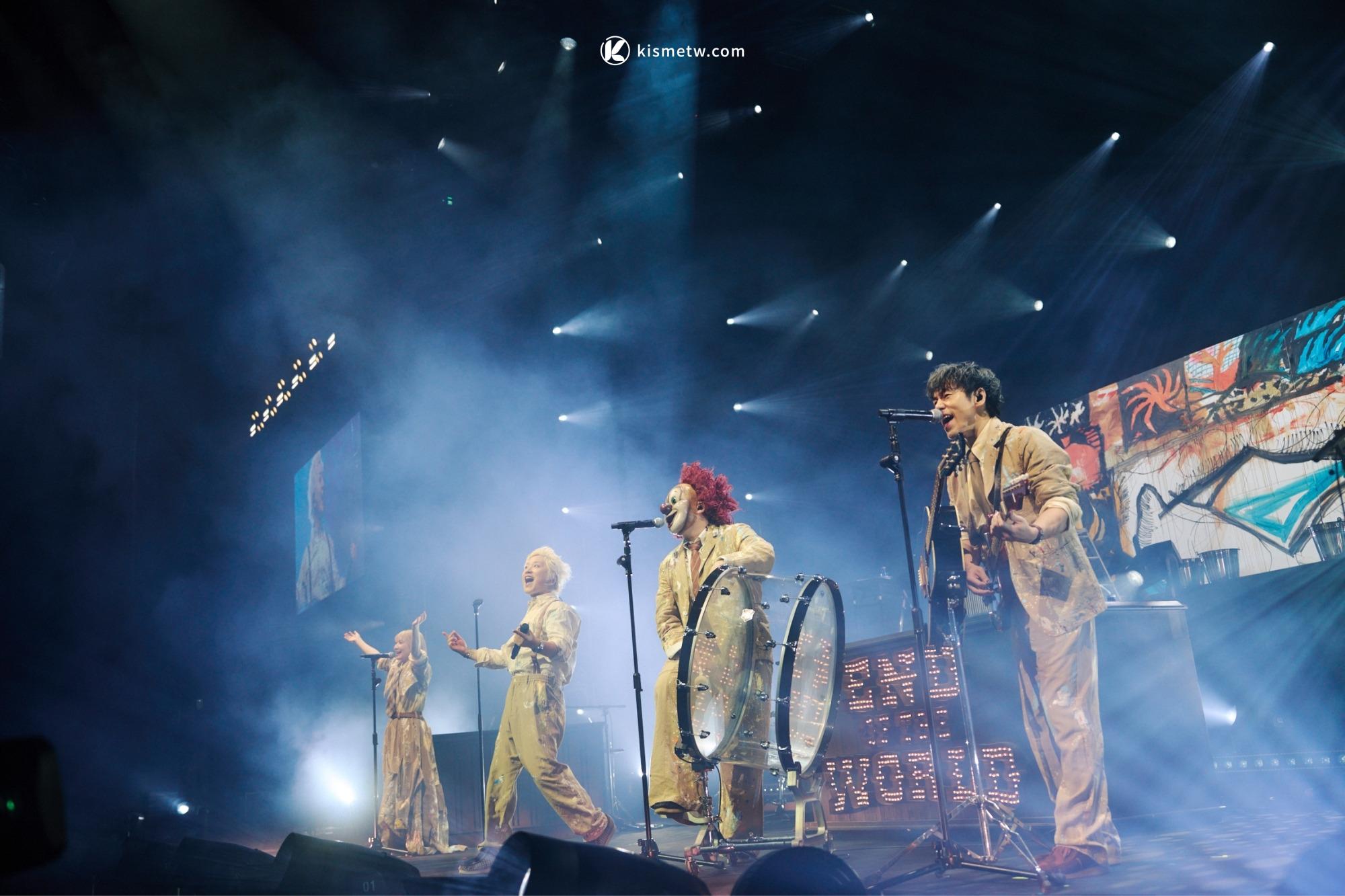 SEKAI NO OWARI 台北演唱會「Phoenix」重磅回歸｜4500 人共鳴二十首經典佳作1