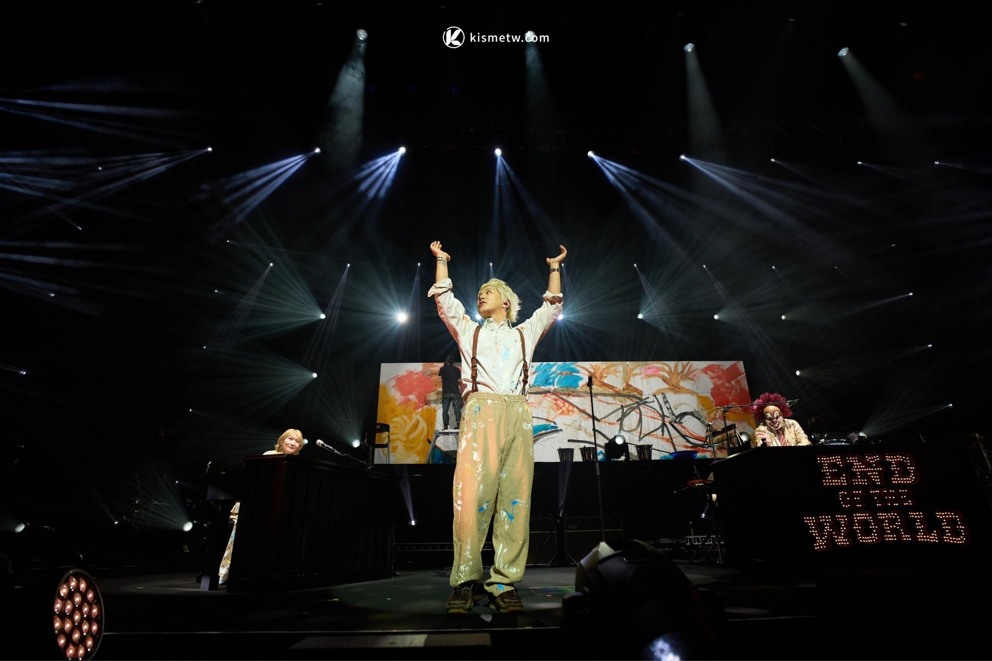 SEKAI NO OWARI 台北演唱會「Phoenix」重磅回歸｜4500 人共鳴二十首經典佳作5