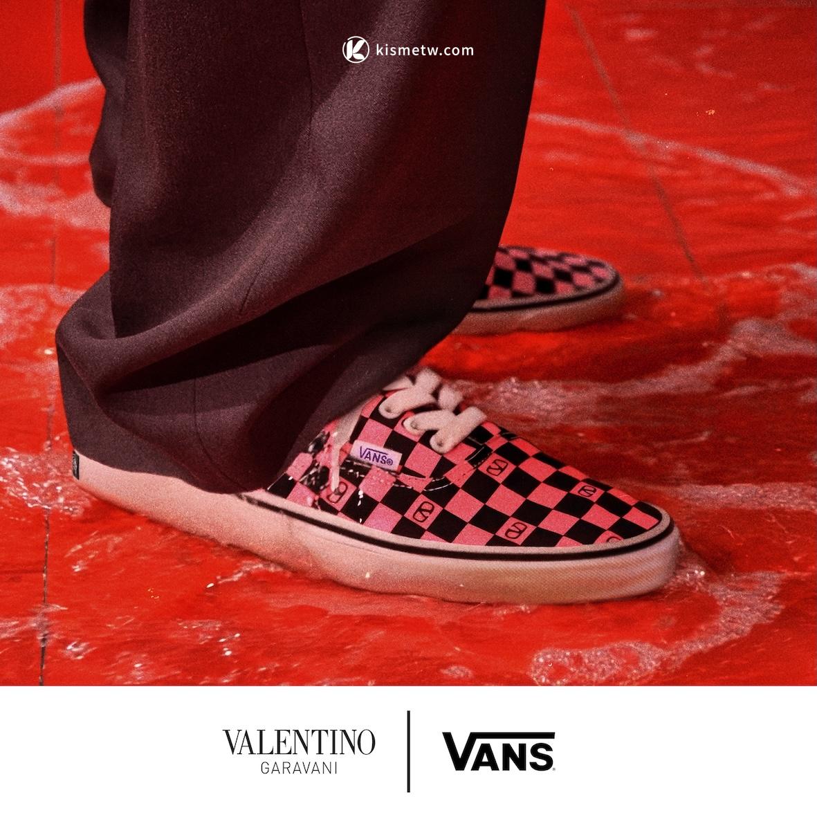 Valentino X Vans全新聯名運動鞋亮相｜經典Authentic鞋型融合義式高訂與街頭精神 (3)