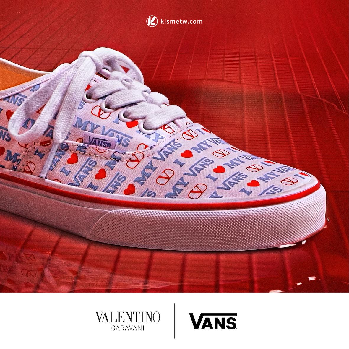 Valentino x Vans全新聯名運動鞋亮相｜經典Authentic鞋型融合義式高訂與街頭精神 5