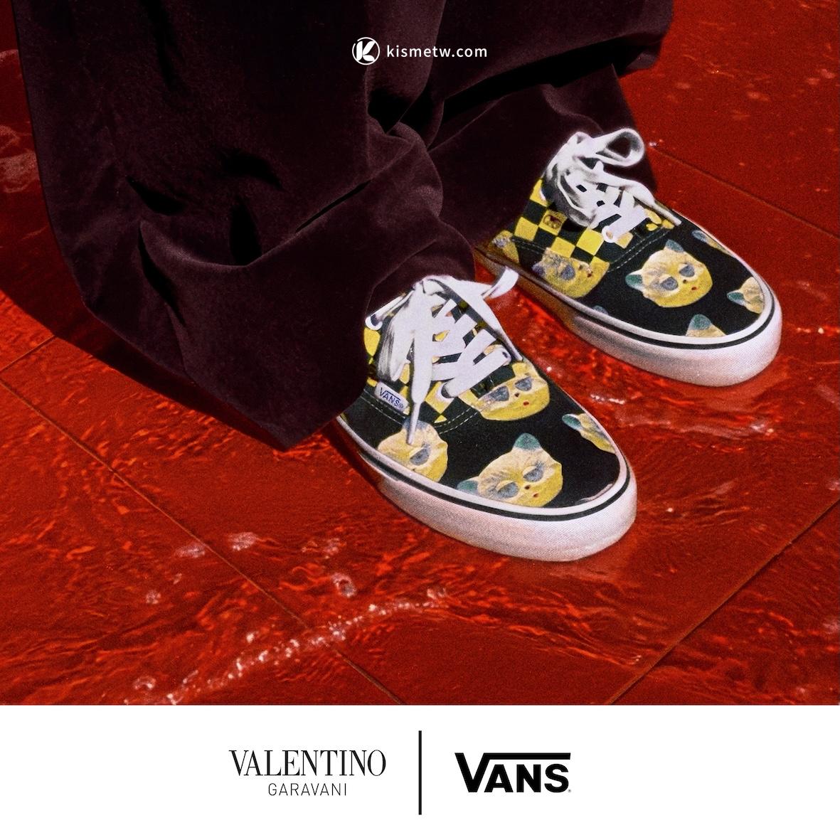 Valentino X Vans全新聯名運動鞋亮相｜經典Authentic鞋型融合義式高訂與街頭精神 (7)