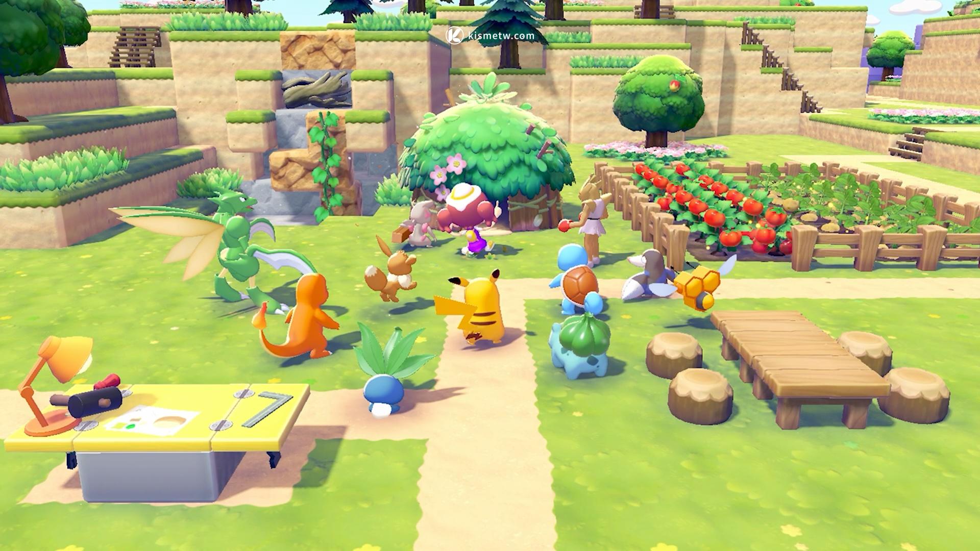 寶可夢首款慢活沙盒遊戲《Pokémon Pokopia》亮相，百變怪化身主角 Nintendo Switch 2 2026年春季登場 (4)