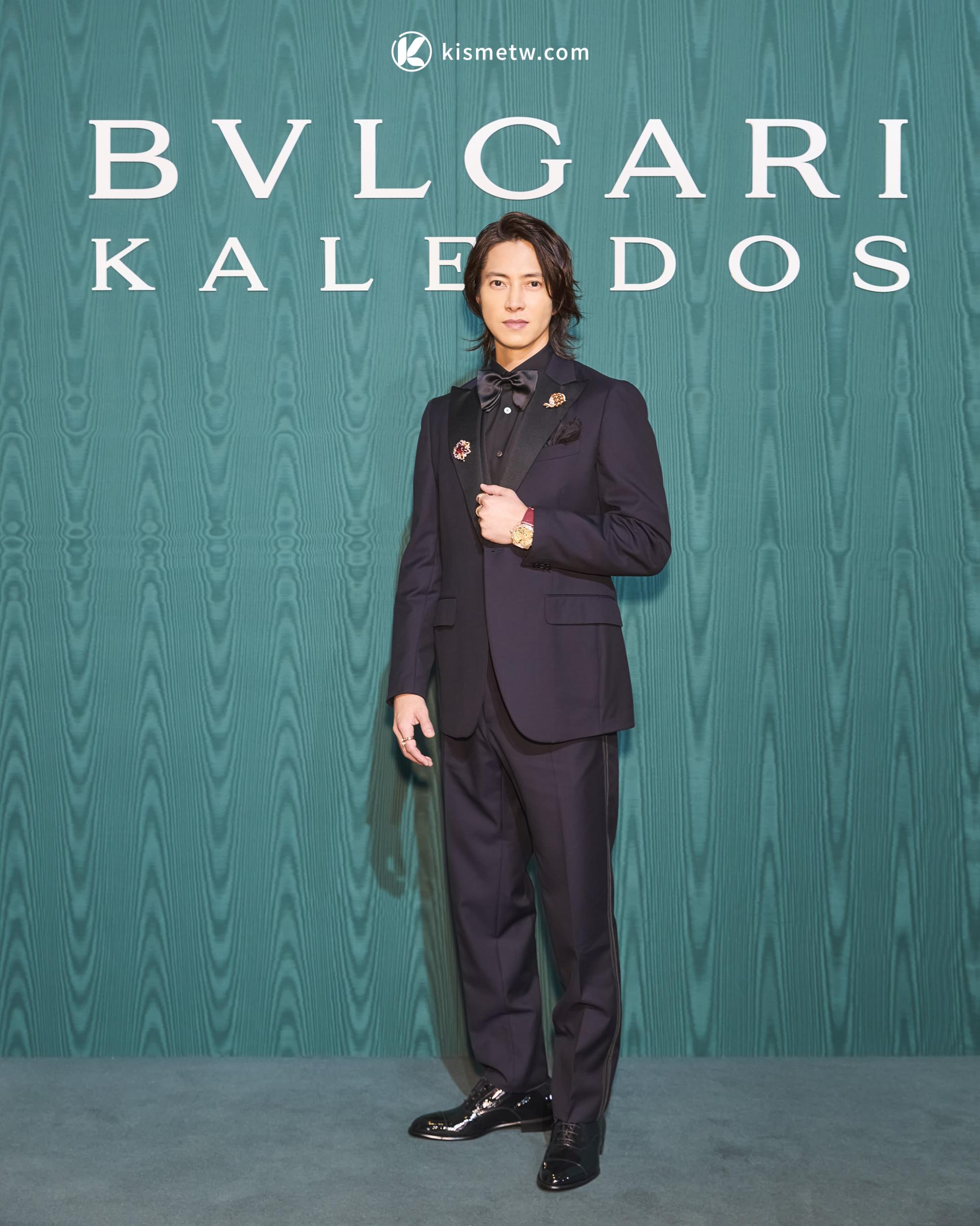 寶格麗BVLGARI東京國立新美術館展|萬花筒回顧展350件珍藏揭示色彩與文化交響 16 寶格麗日本品牌大使山下智久出席東京國立新美術館 BVLGARI KALEIDOS 展覽 開幕晚宴