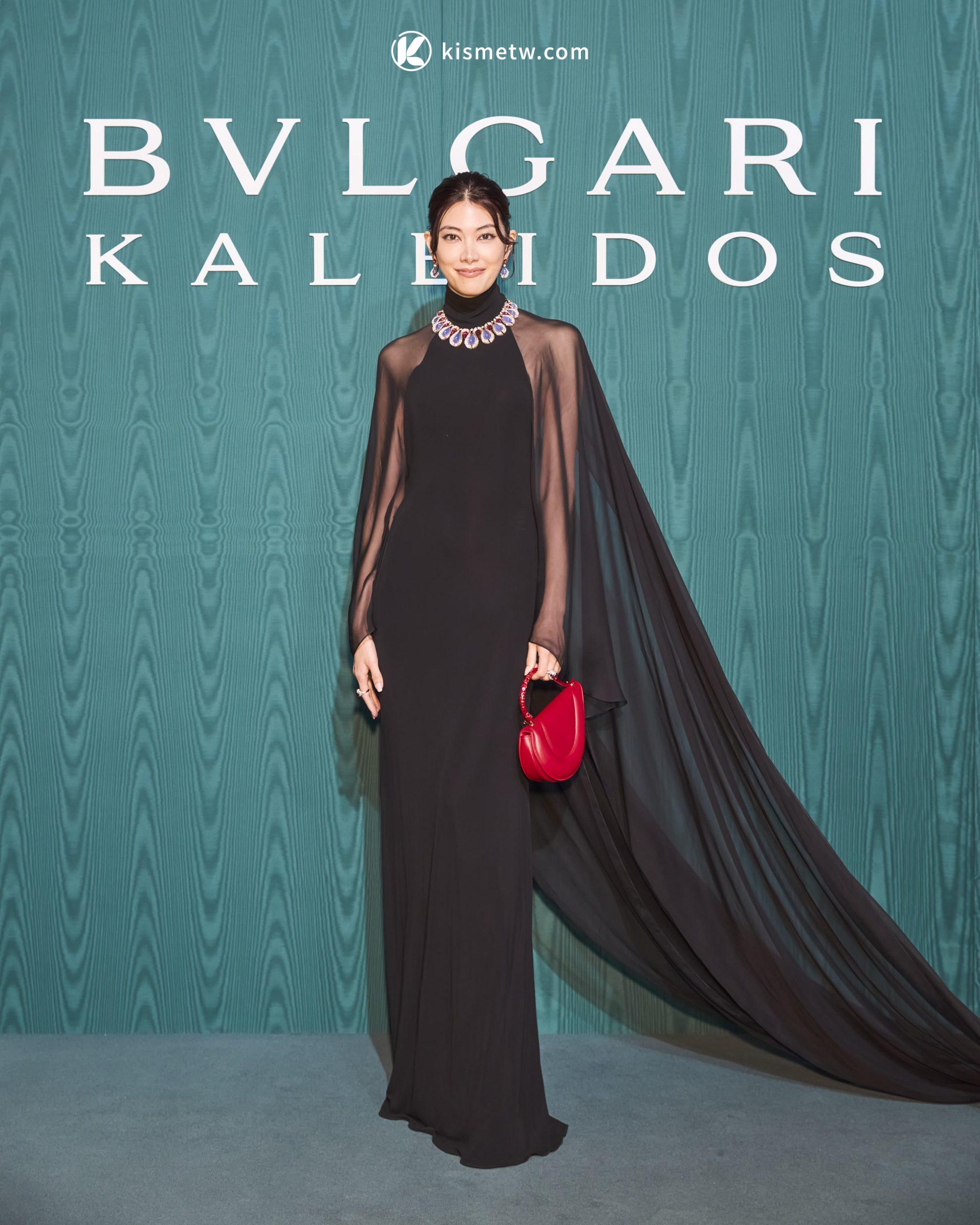 寶格麗BVLGARI東京國立新美術館展|萬花筒回顧展350件珍藏揭示色彩與文化交響 17 寶格麗日本品牌大使森星於東京國立新美術館 BVLGARI KALEIDOS 展覽 開幕晚宴 1 scaled