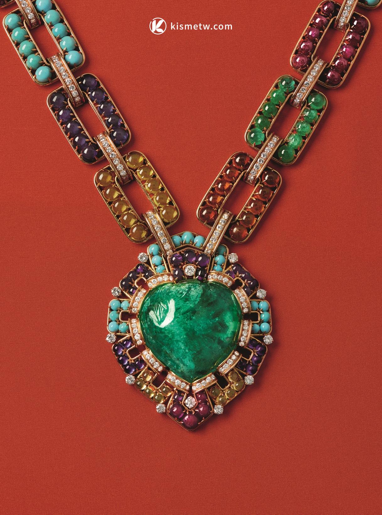 寶格麗日本最大典藏展揭幕，BVLGARI KALEIDOS絢麗350件珠寶與藝術交織 (2)