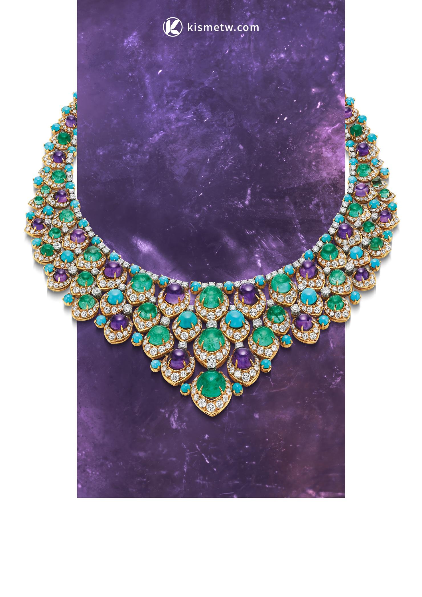 寶格麗日本最大典藏展揭幕，BVLGARI KALEIDOS絢麗350件珠寶與藝術交織 (5)