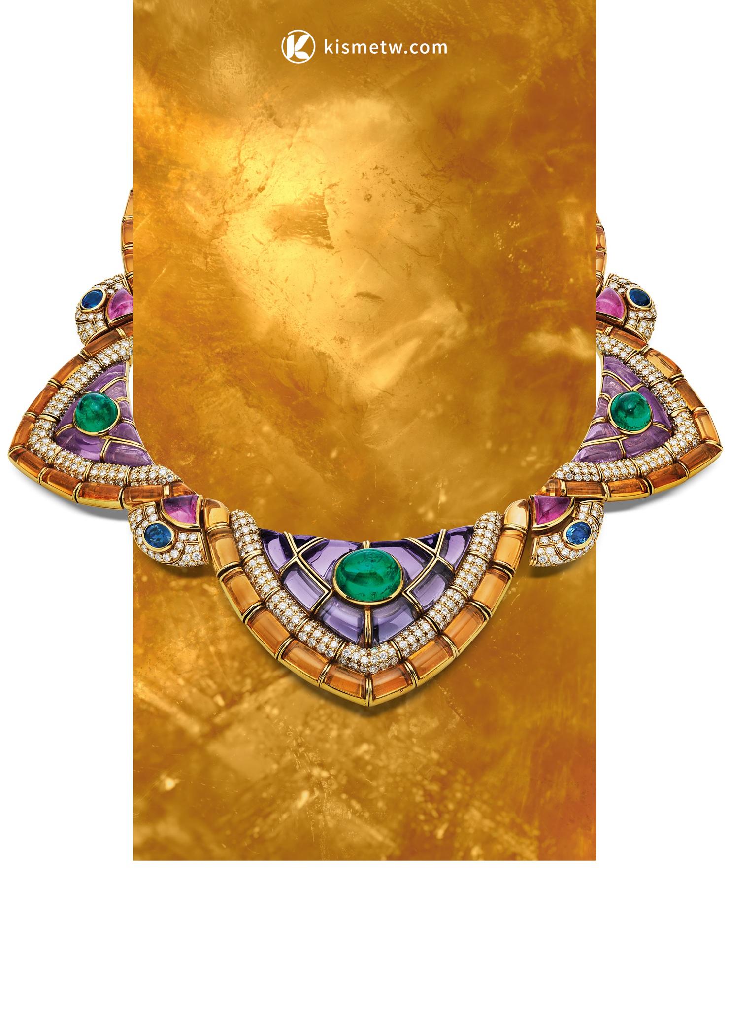 寶格麗日本最大典藏展揭幕，BVLGARI KALEIDOS絢麗350件珠寶與藝術交織 (6)