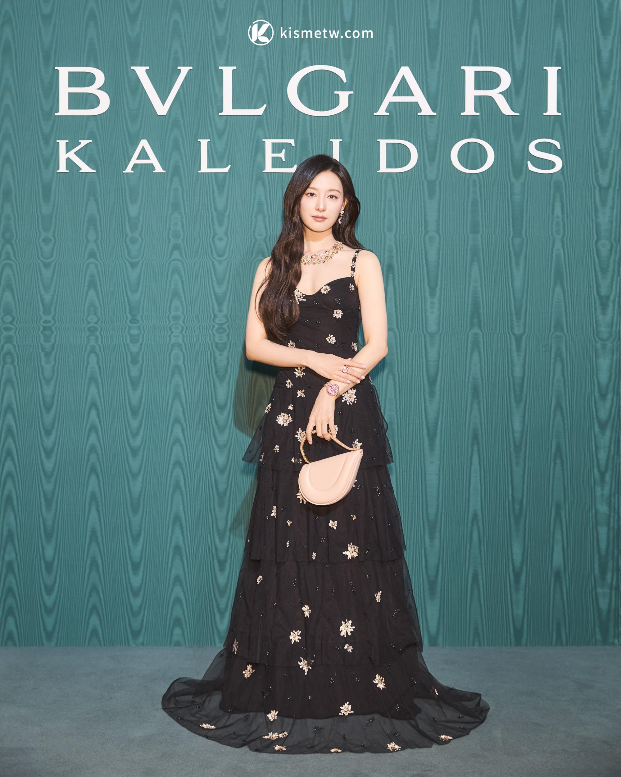 寶格麗BVLGARI東京國立新美術館展|萬花筒回顧展350件珍藏揭示色彩與文化交響 18 寶格麗韓國品牌代大使金智媛出席東京國立新美術館 BVLGARI KALEIDOS 展覽 開幕晚宴