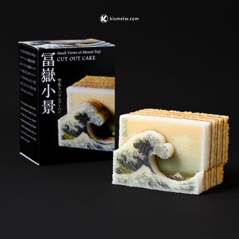 江戶浮世繪化作甜點饗宴｜Katanukiya「冨嶽小景」造型年輪蛋糕與造型馬卡龍新登場10