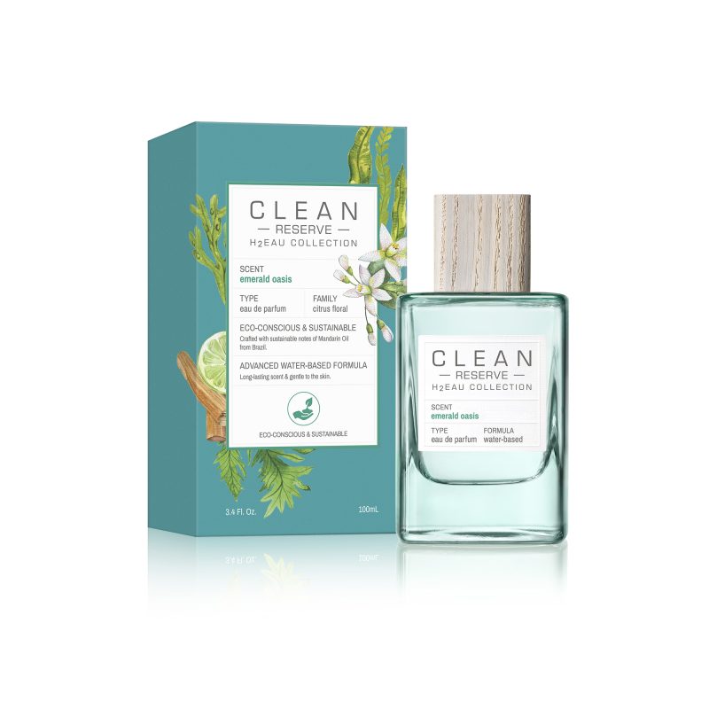 沁涼初秋必備｜CLEAN RESERVE H2O Emerald Oasis清新柑橘花香登場2