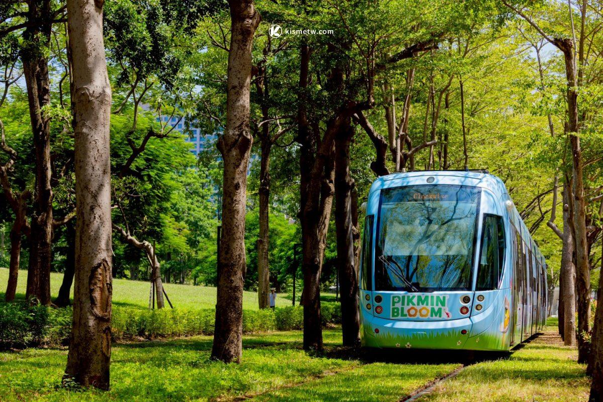 皮克敏高雄限定輕軌彩繪列車啟航｜《Pikmin Bloom Tour 2025》打造沉浸式城市冒險5