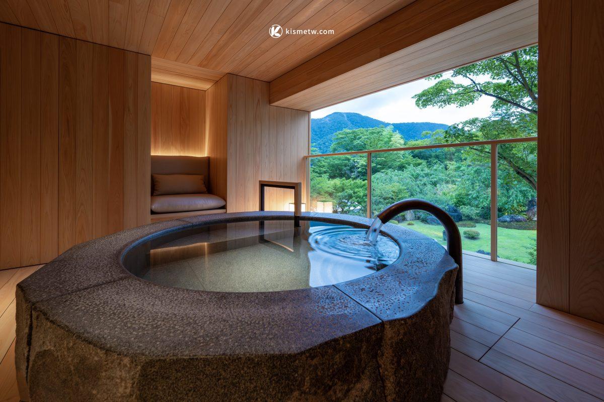箱根強羅花壇推出全新「別邸東雲」｜私密溫泉與石庭交織的靜謐奢華4