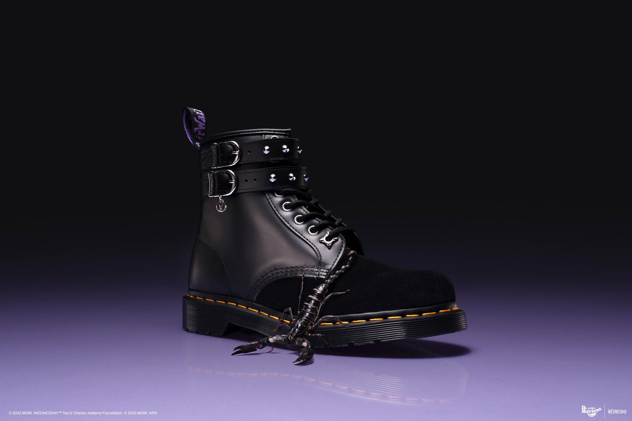 Dr. Martens x Wednesday第二波聯名，暗黑學院風全面進化 1460靴與瑪莉珍鞋詮釋致命哥德魅力 5 scaled