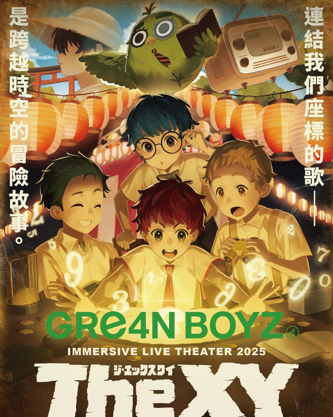 GRe4N BOYZ 再度登台｜2025 沉浸式演唱會「The XY」預告帶來全新體驗