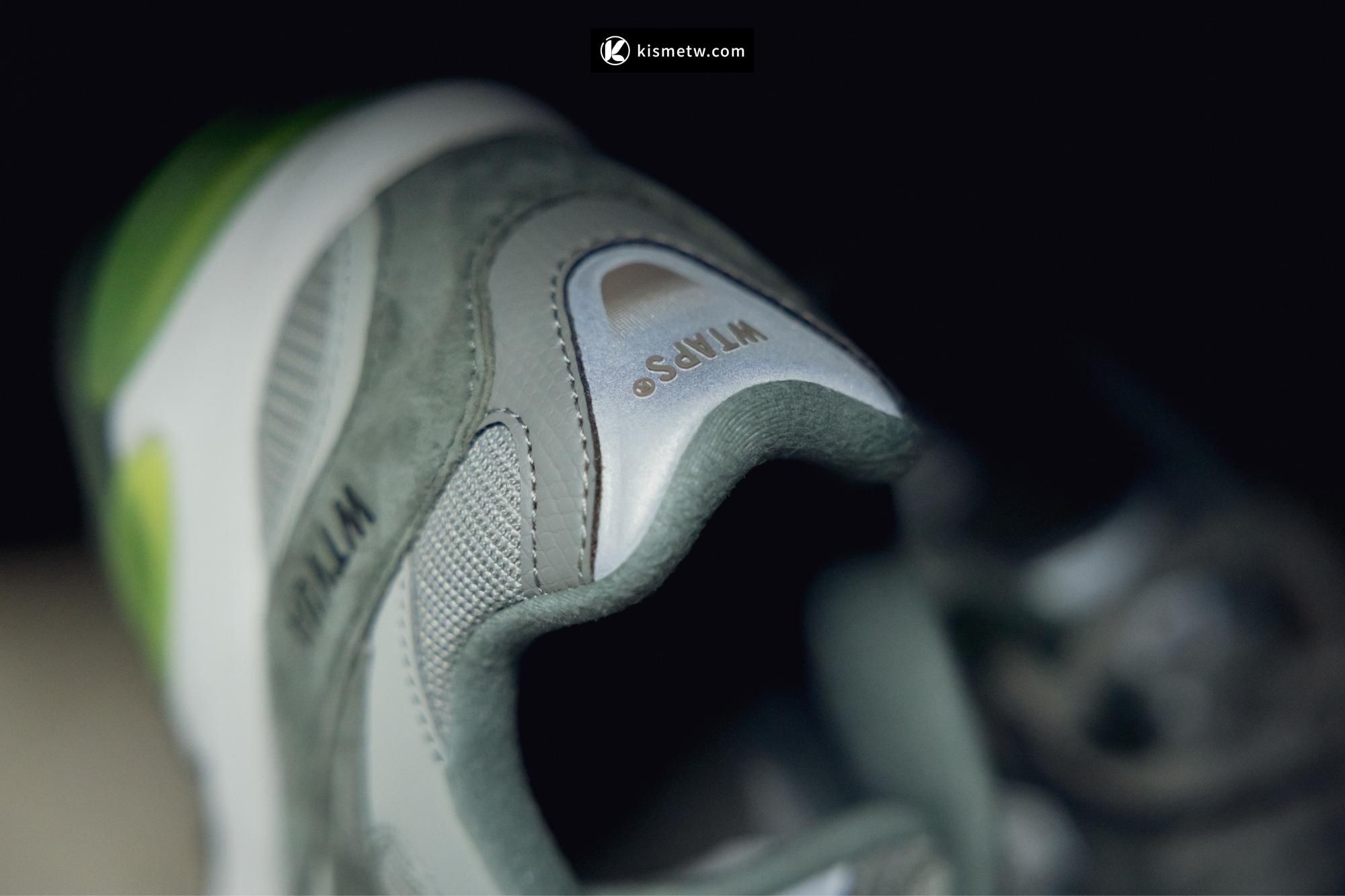 New Balance × WTAPS 聯名鞋款 2010 登場｜灰色基調搭配螢光綠細節演繹機能美學3