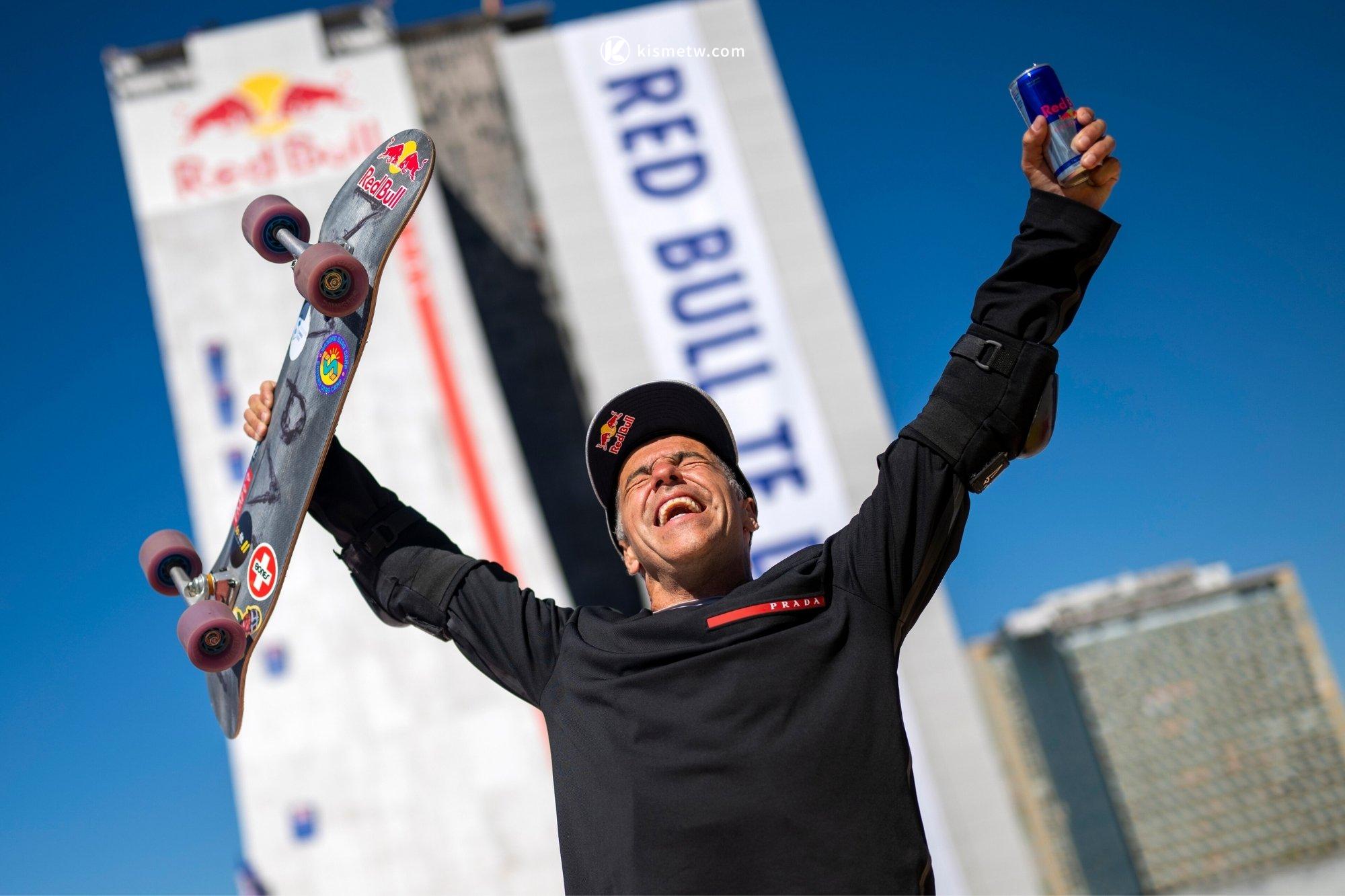 Red Bull 傳奇滑手 Sandro Dias 挑戰 22 層大樓｜Building Drop 締造金氏紀錄再寫極限滑板新史1