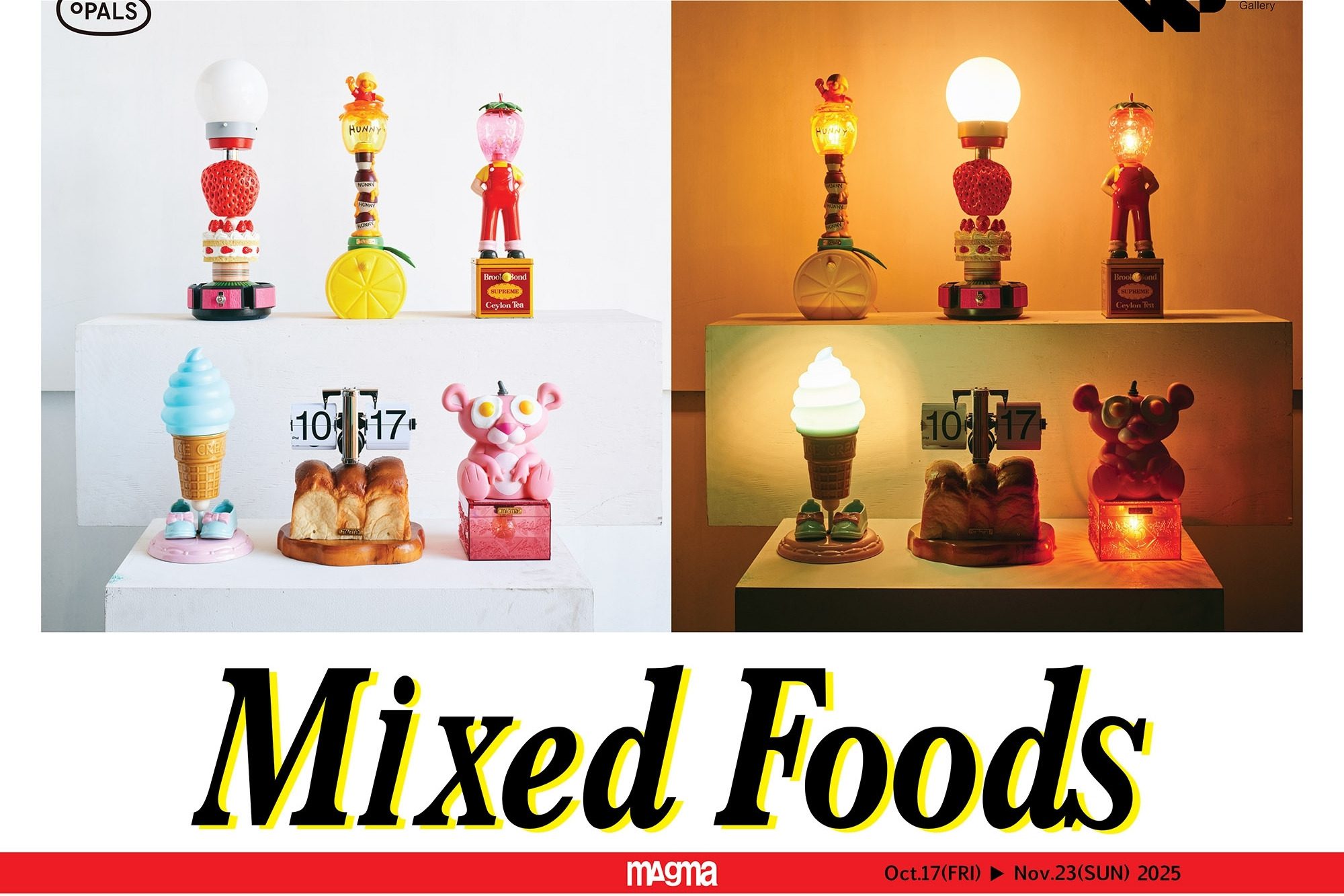 magma《Mixed Foods》台灣首展｜以食物為線索重組文明與日常的荒謬風景