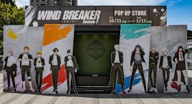 《WIND BREAKER防風少年》快閃店席捲台中PARK2　六大熱血場景重現動漫經典瞬間