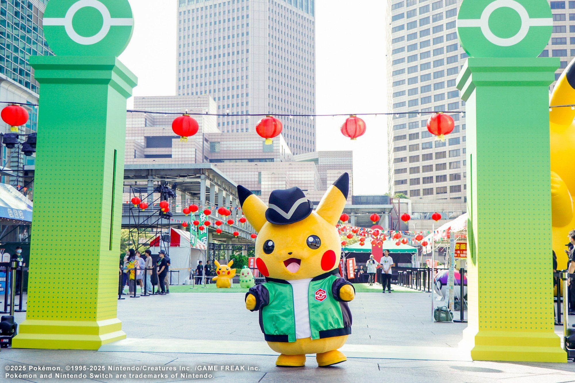 《寶可夢傳說 Z A》全球同步登場｜台北101夜市祭開幕 寶可夢試玩與巨型皮卡丘魅力爆發