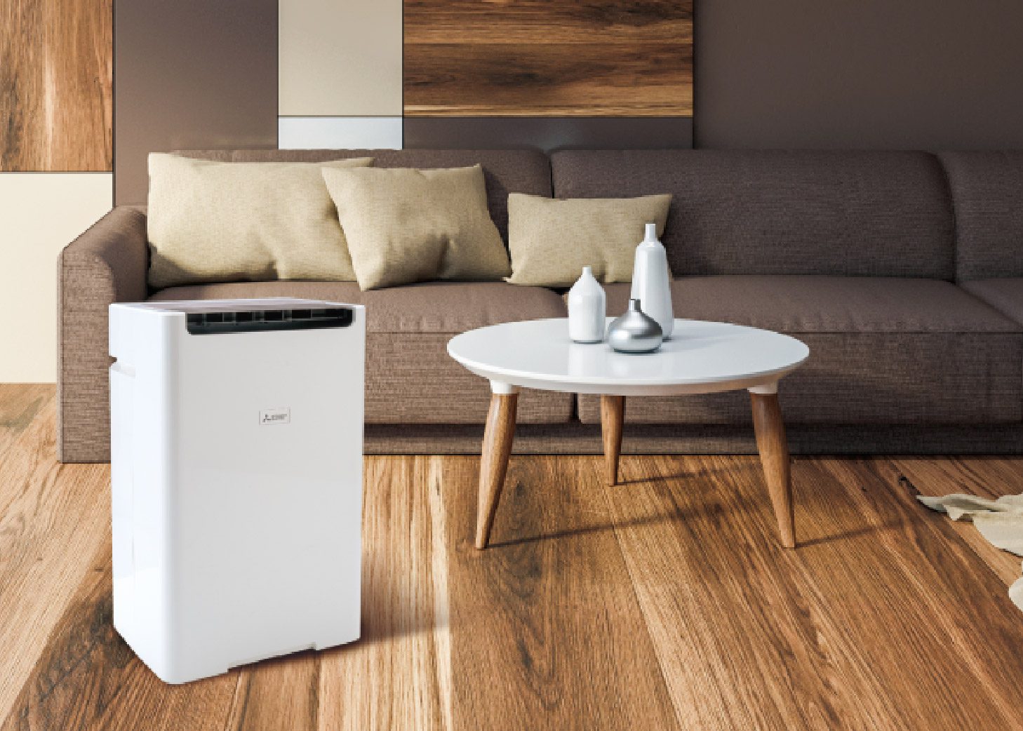 三菱電機推出28L極效除濕機｜全球首賣台灣 搭載AI智慧偵測與五段熱交換科技引領乾爽革新1