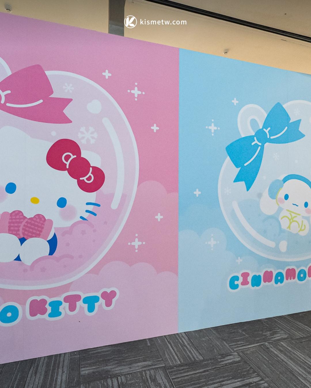 三麗鷗大明星快閃店現身中和環球｜Hello Kitty 與大耳狗喜拿打造冬日夢幻療癒場景2