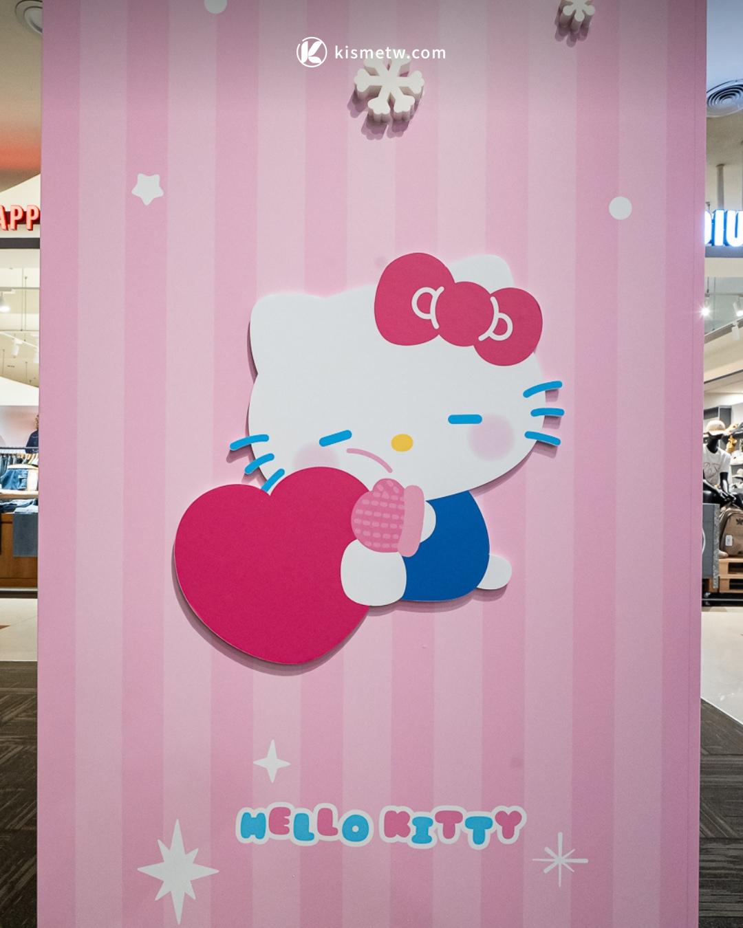 三麗鷗大明星快閃店現身中和環球｜Hello Kitty 與大耳狗喜拿打造冬日夢幻療癒場景9