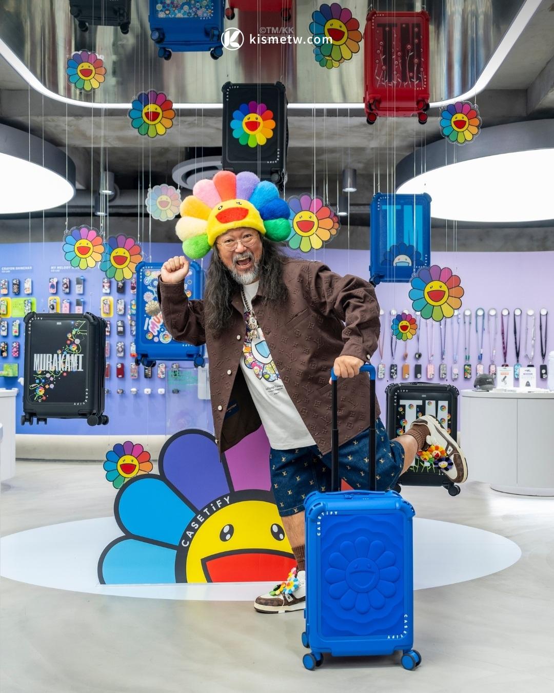 村上隆 x CASETiFY 全新 FLOWERS BLOOM 系列｜太陽花藝術跨界打造限量珍藏配件1