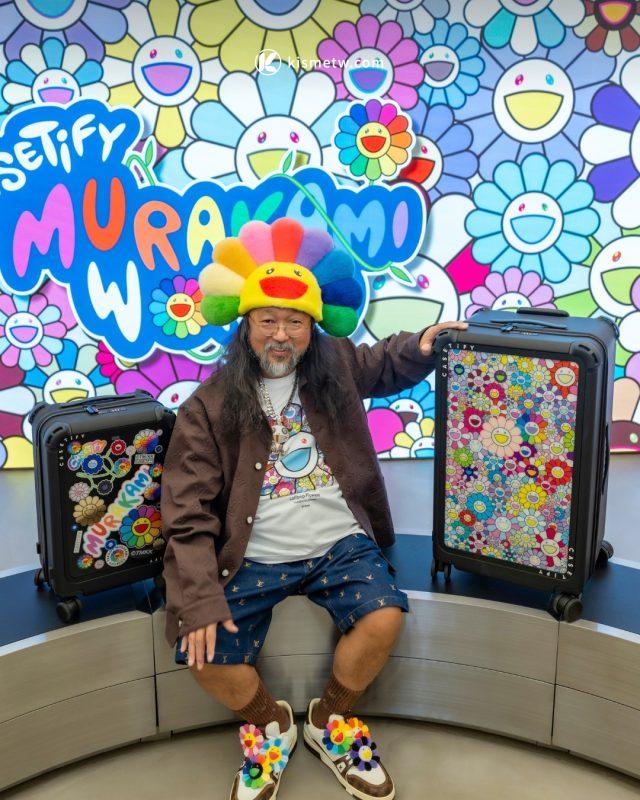 村上隆 x CASETiFY 全新 FLOWERS BLOOM 系列｜太陽花藝術跨界打造限量珍藏配件4