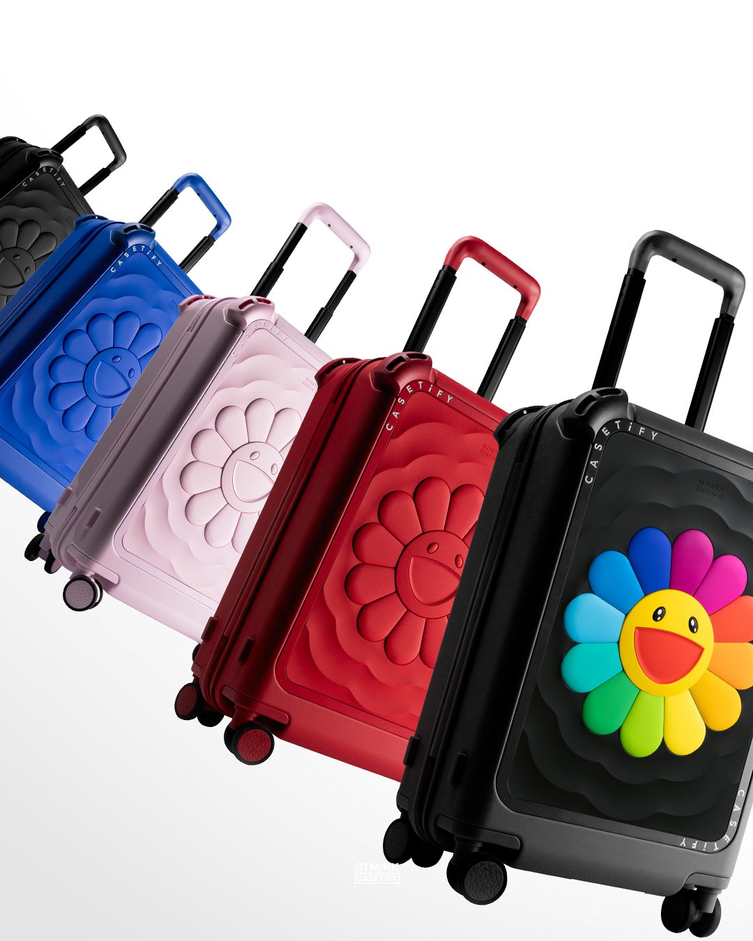 村上隆 X CASETiFY再掀潮流藝術熱！FLOWERS BLOOM系列限量行李箱10月10日登場 (10)