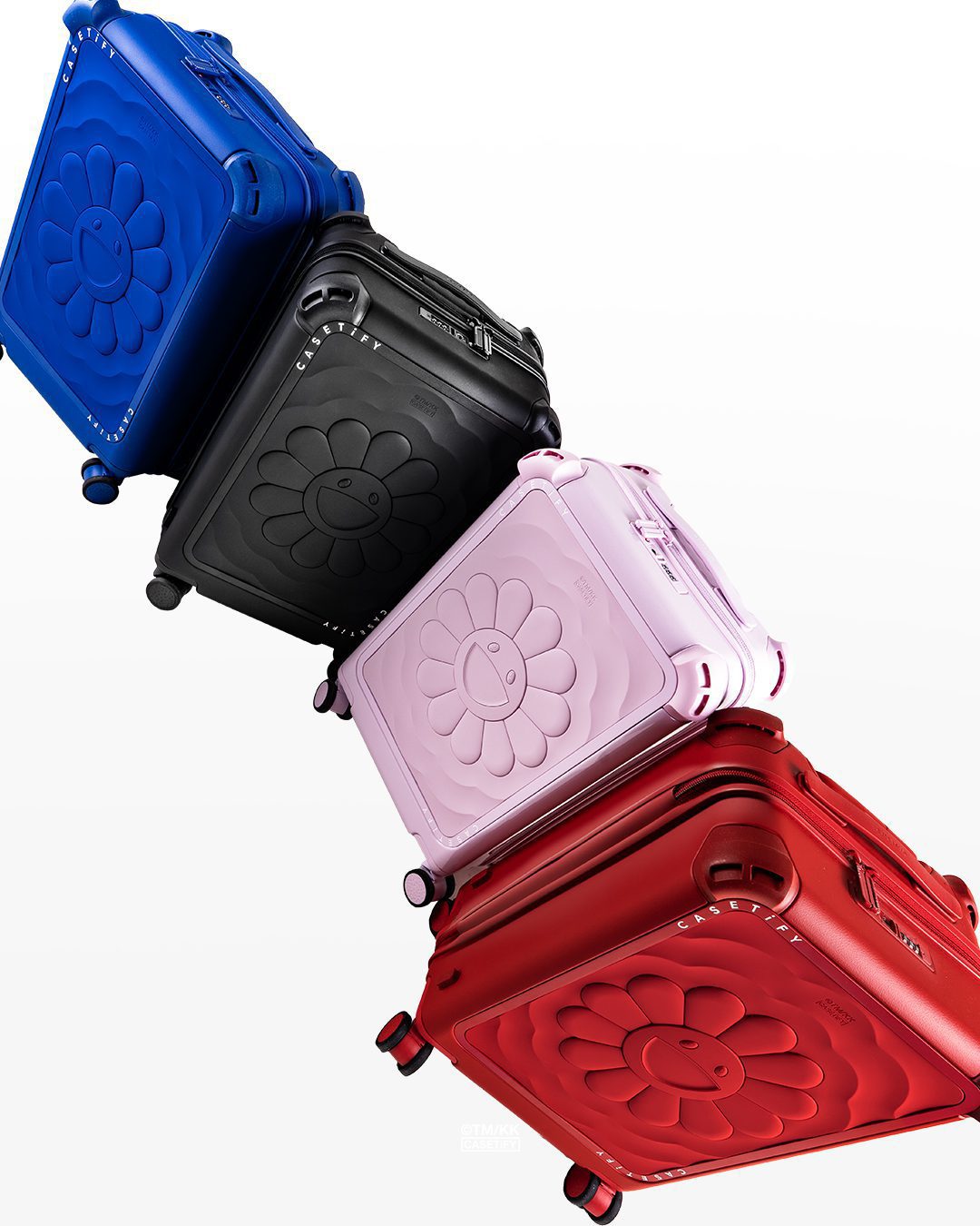 村上隆 X CASETiFY再掀潮流藝術熱！FLOWERS BLOOM系列限量行李箱10月10日登場 (2)