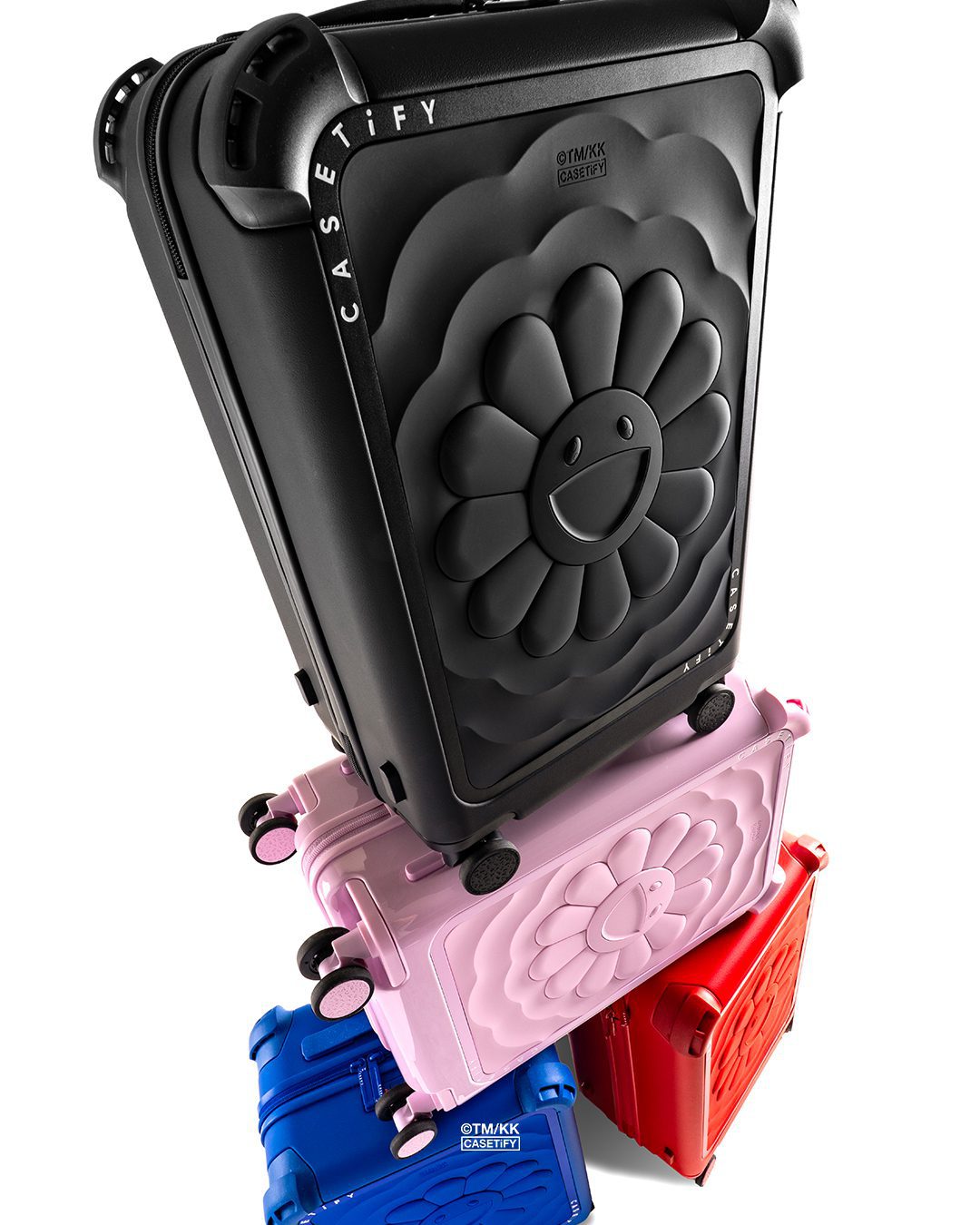 村上隆 X CASETiFY再掀潮流藝術熱！FLOWERS BLOOM系列限量行李箱10月10日登場 (3)