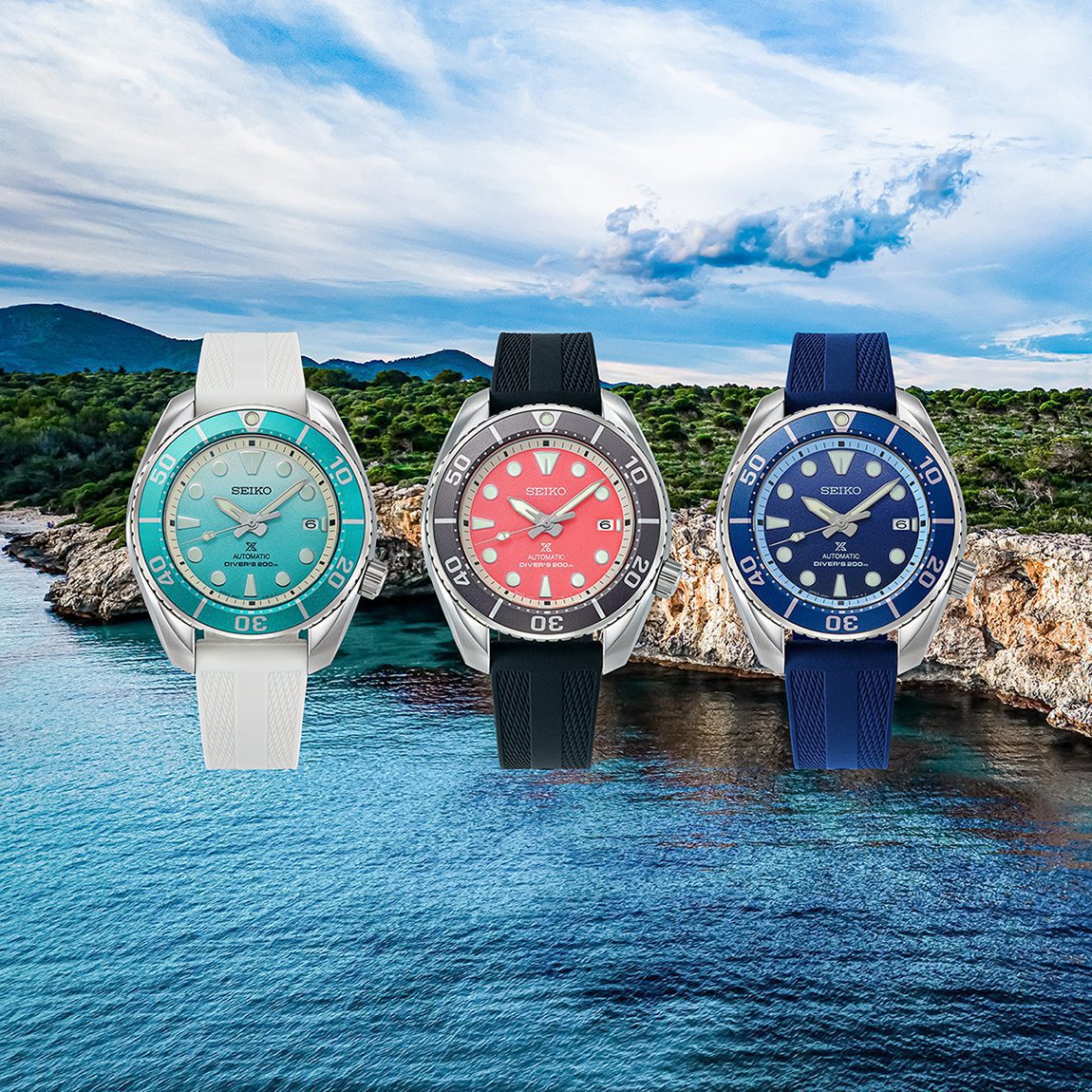 潛入奇景色界｜Seiko Prospex「自然奇景」亞洲限定系列 以綠潮、粉湖與藍焰凝結大自然的壯麗時光 4