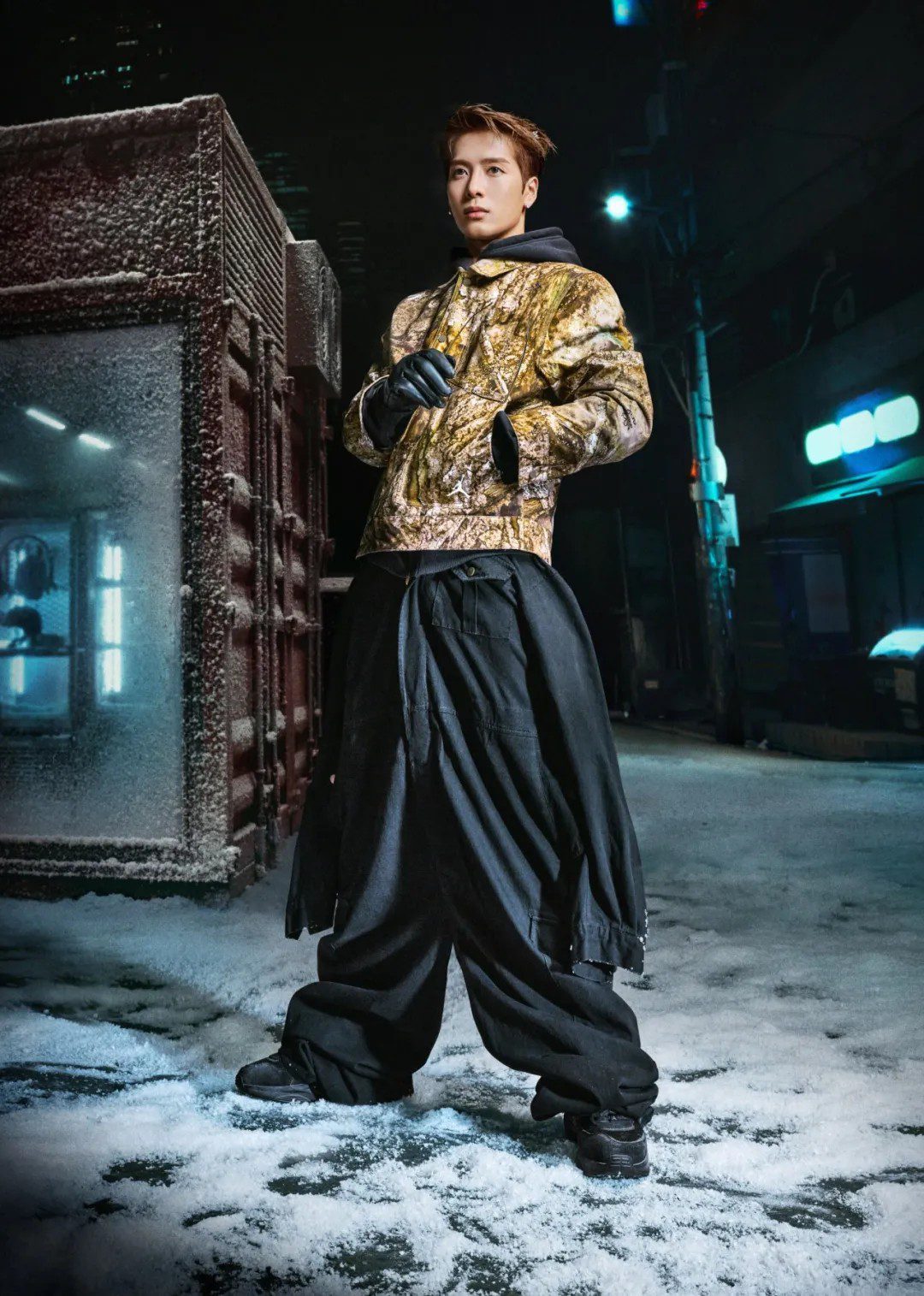 王嘉爾演繹JORDAN BRAND冬季系列｜樹枝迷彩與Trunner OS重塑街頭自由態度 (4)