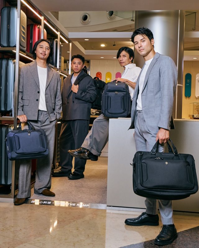 瑞士百年精品VictorInox首度登台台北101快閃概念店 Werks Traveler 7.0引領行動辦公室新革命1