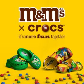 繽紛甜趣遇上潮流舒適：M&M’S x Crocs限量聯名系列10月10日全球登場