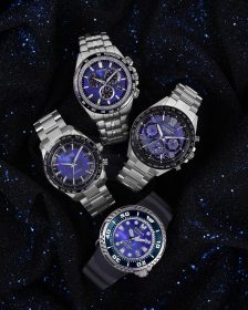 蔚藍深邃的時間詩篇｜CITIZEN「UNITE with BLUE」系列以光動能與海洋結構色錶盤詮釋永恆之藍