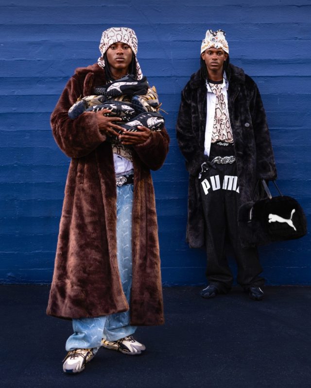 野性紐約時尚來襲：AAP ROCKY x PUMA 2025秋冬聯名系列以豹紋蛇皮定義哈林靈魂1