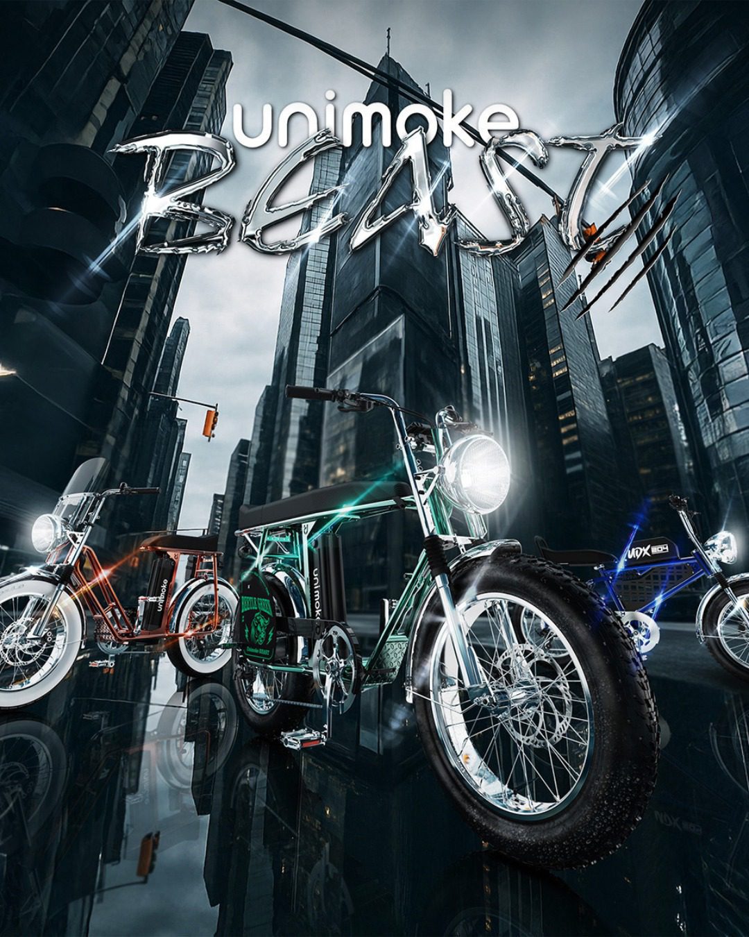 金屬呼吸的街頭靈魂｜Urban Drivestyle 推出 Unimoke BEAST 清漆獸系列