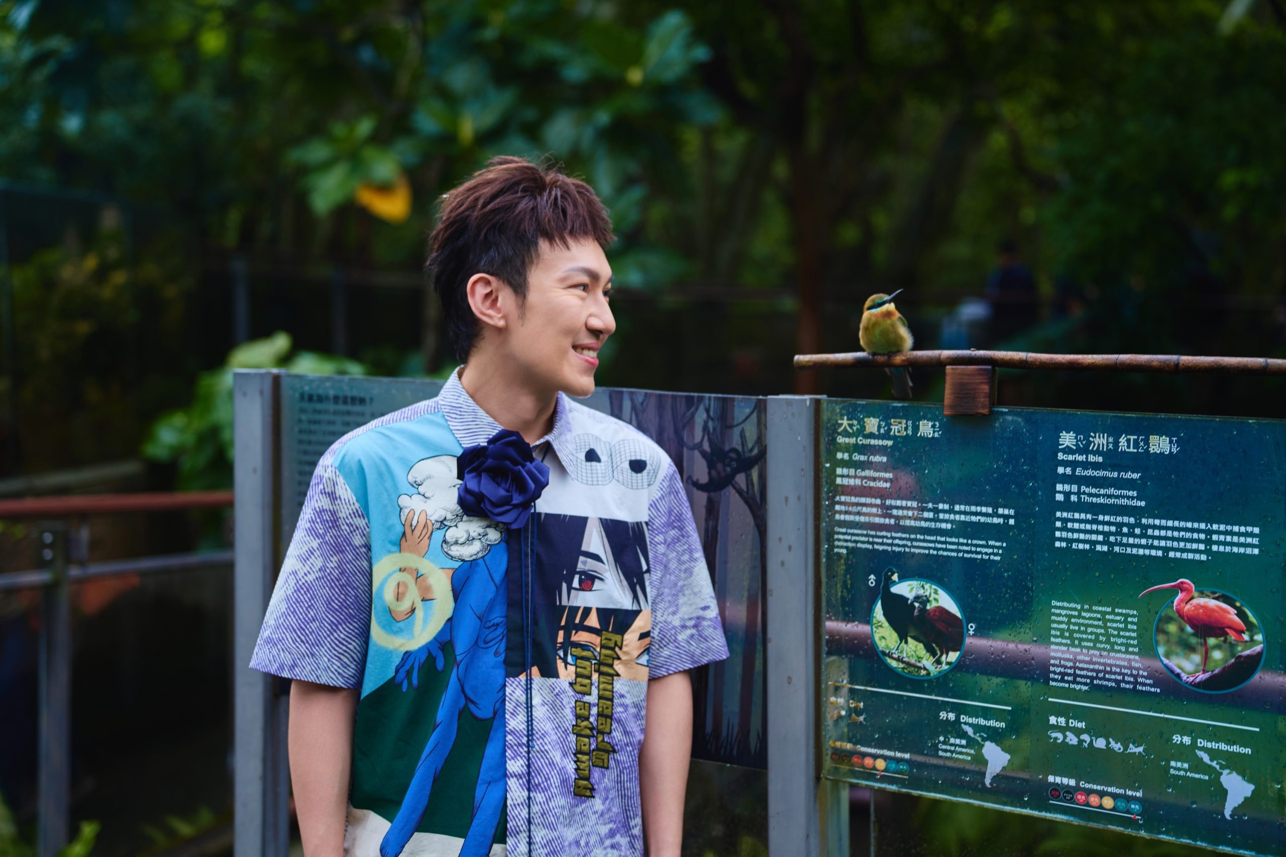 龔鈺祺《月光動物園》快閃台北動物園創紀錄　穿山甲館首度響起音樂之聲喚醒生命共鳴 (1)