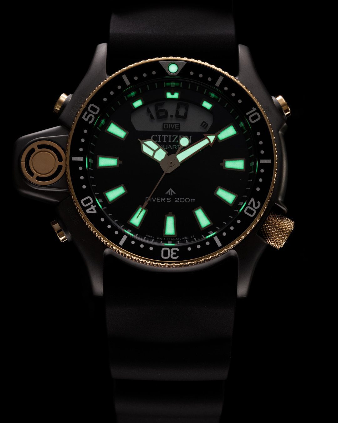 CITIZEN聖誕黑金雙限量腕錶登場｜Series 8與Aqualand演繹都會與潛水風格新典範2